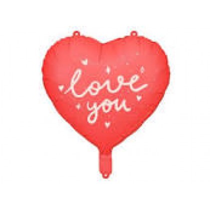 Folinis balionas "Love you" 45 cm