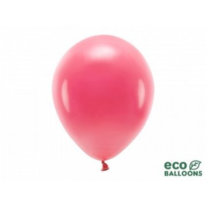 ECO balionai  10 vnt,  30 cm  raudoni