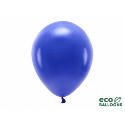 ECO balionai  10 vnt,  30 cm tamsiai mėlyni
