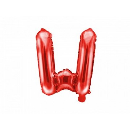 Folinis balionas W raudonas 35 cm