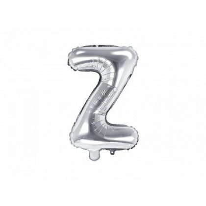 Folinis balionas raidė Z sidabrinis 35 cm