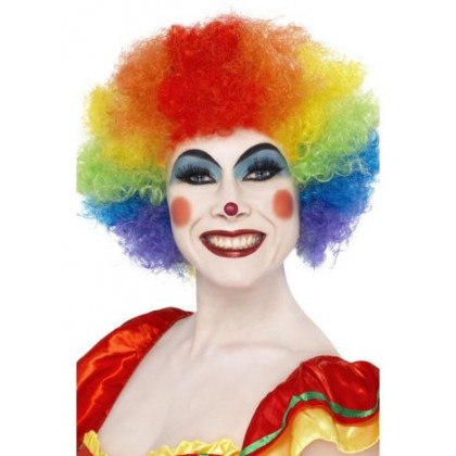 Perukas "Crazy Clown" 6 spalvų