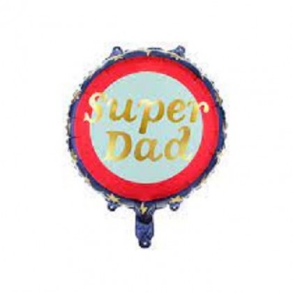 Folinis balionas "Super Dad" 45 cm