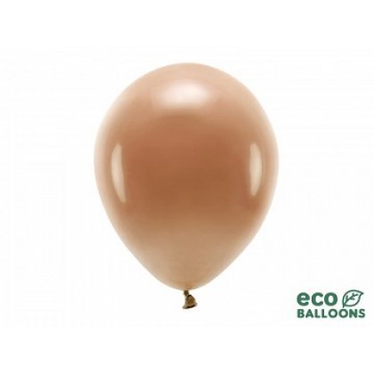 ECO balionai  10 vnt,  30 cm rudi
