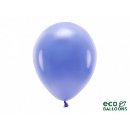 ECO balionai  10 vnt,  30 cm violetiniai melsvi