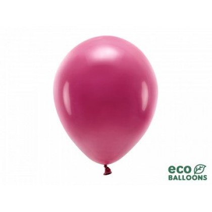 ECO balionai  10 vnt,  30 cm tamsiai bordo
