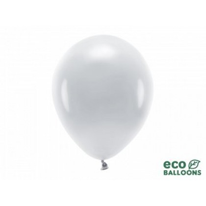 ECO balionai  10 vnt,  30 cm pilki