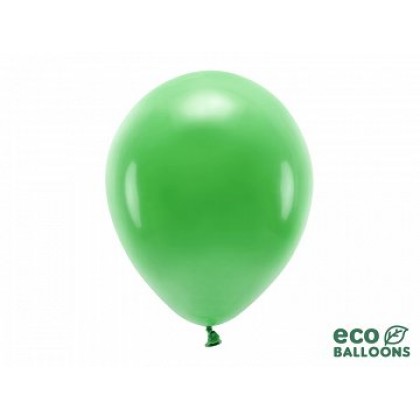 ECO balionai  10 vnt,  30 cm tamsiai žali
