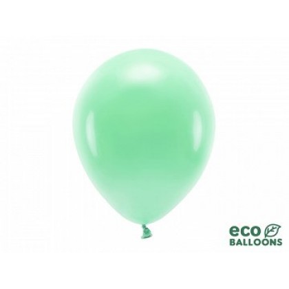 ECO balionai  10 vnt,  30 cm tamsiai salotiniai