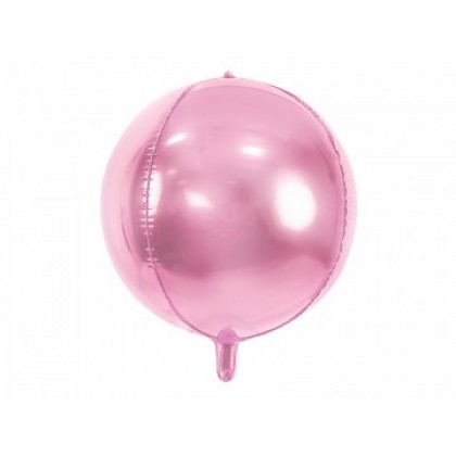 Folinis balionas " Kamuolys" 40 cm rožinis
