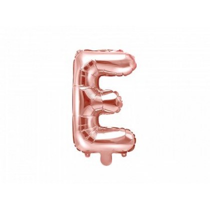 Folinis balionas raidė E rausva 35 cm