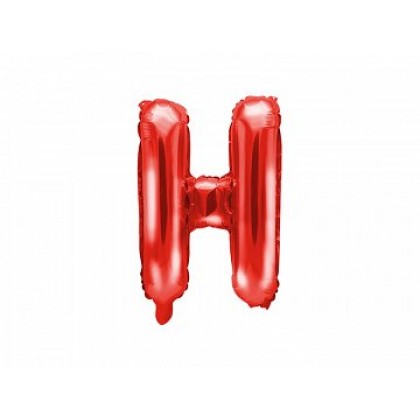 Folinis balionas H raudonas 35 cm