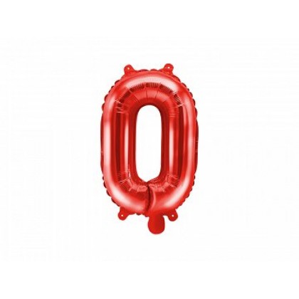Folinis balionas O raudonas 35 cm