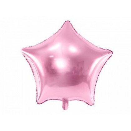 Folinis balionas "Žvaigždė" 48 cm rožinis