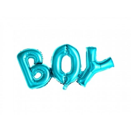 Balionas folinis "Boy" mėlynas 67&29cm
