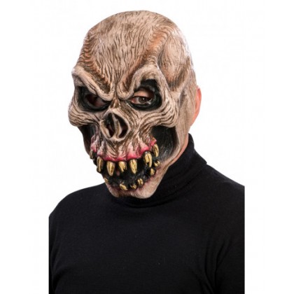 Kaukė Halloween "Kaukuolė su dideliais dantimis"