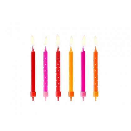 Gimtadienio žvakutės įvairių spalvų